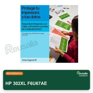 Cartuccia inchiostro HP 302XL F6U67AE alta capacità
