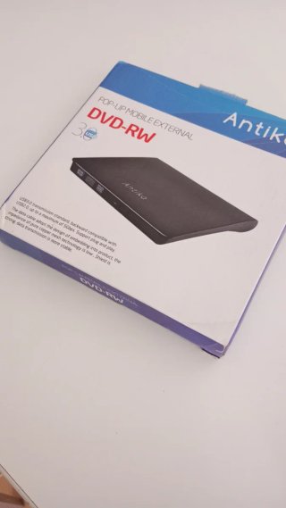 Reproductor DVD-RW Externo Antika