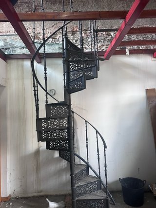 Escalera de Caracol de Hierro