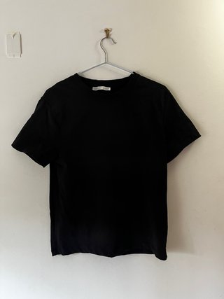 Camiseta negra Pull&Bear