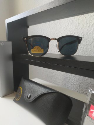 NUEVO | Gafas de Sol Ray-Ban Clubmaster Negro Dora