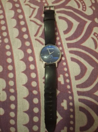 Reloj Calvin Klein Azul y Plateado