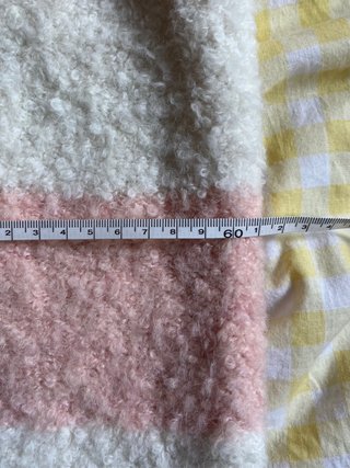 Cárdigan de Rayas Rosa y Blanco