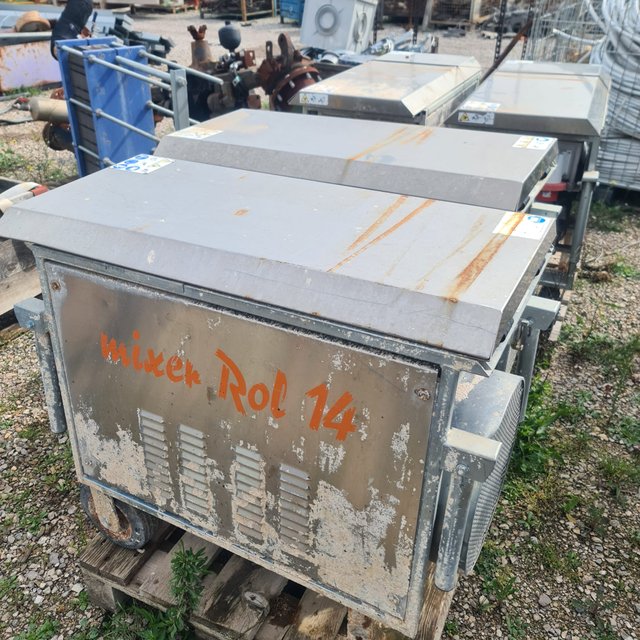 Mezcladora de materiales Rol 14 5.5kW