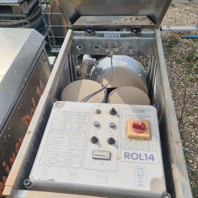 Mezcladora de materiales Rol 14 5.5kW
