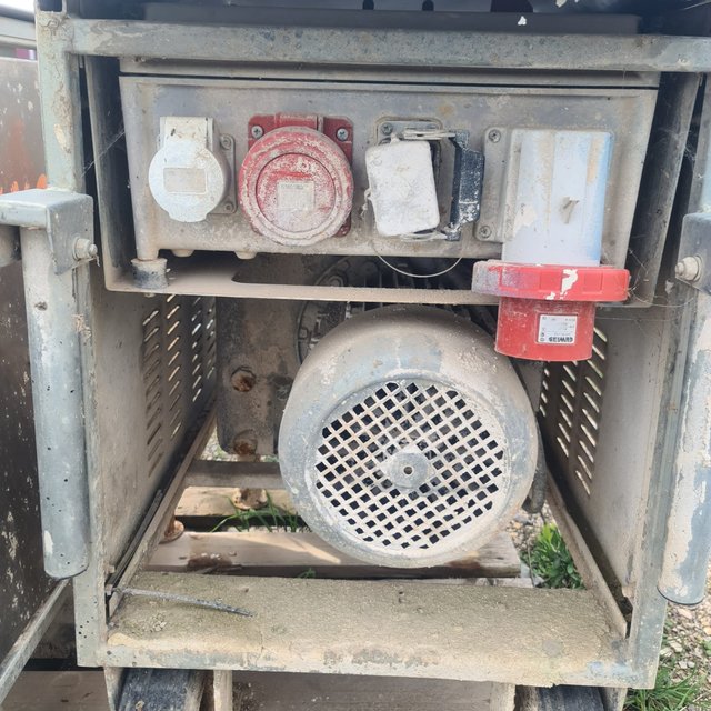 Mezcladora de materiales Rol 14 5.5kW