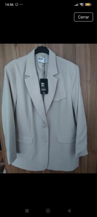 Blazer Rita Ora Beige