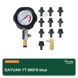DAYUAN medidor presión aceite con adaptadores