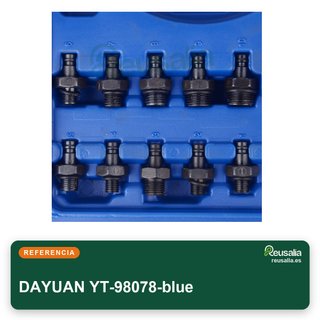 DAYUAN medidor presión aceite con adaptadores