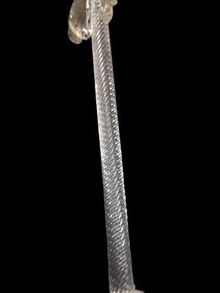 Ricambio Lampadario Vetro Murano Foglia Oro Argent