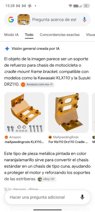 Soporte de metal color naranja