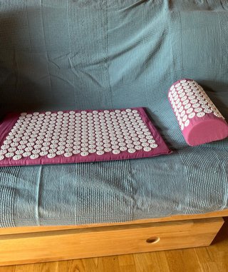 Esterilla Acupresión + Almohada Rosa