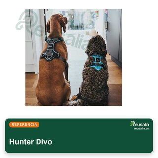 Hunter Divo arnés perro azul S/M