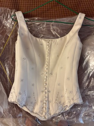 Vestido de Novia Talla S Blanco