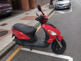 Scooter 50cc Roja