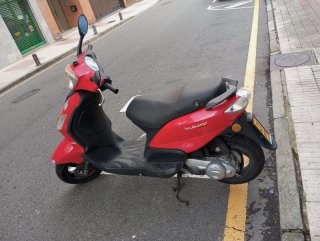 Scooter 50cc Roja