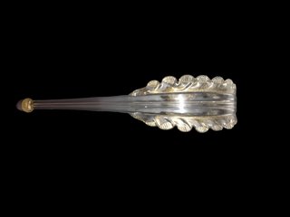 Ricambio Lampadario Vetro Murano Foglia Oro