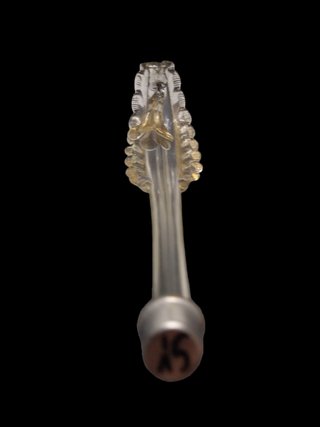 Ricambio Lampadario Vetro Murano Foglia Oro