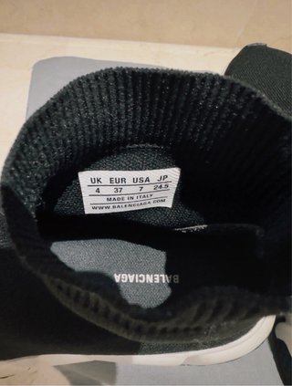 Zapatillas Balenciaga Speed Negras y Blancas