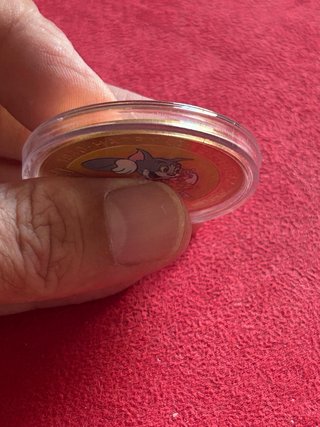 Medalla Conmemorativa Tom y Jerry 80 Aniversario