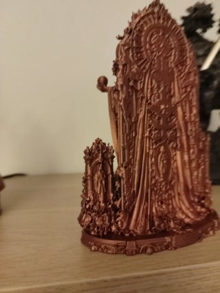 Santa Muerte Color Bronce