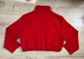 Cazadora Bomber ZARA Roja Talla M