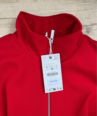 Cazadora Bomber ZARA Roja Talla M