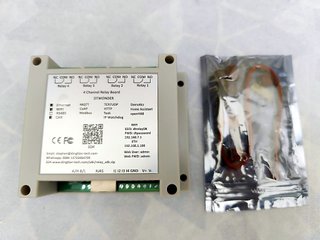 Módulo 4 relés IP Ethernet WiFi Dingtian