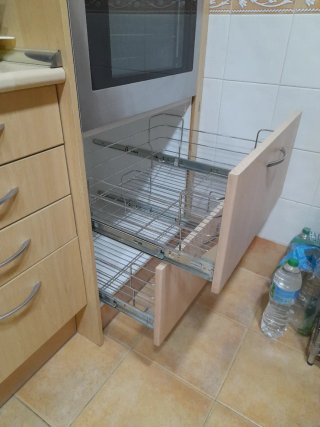Cocina completa con electrodomésticos
