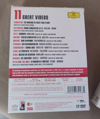 13 DVD Musica Classica Deutsche Grammophon 111
