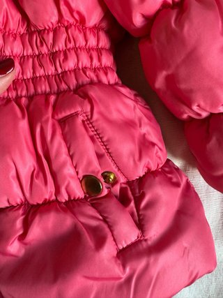 Abrigo Acolchado Rosa para Niña Talla 2 Años