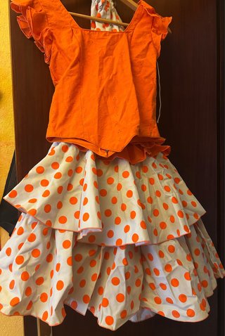 Traje Flamenca Niña 12 Años