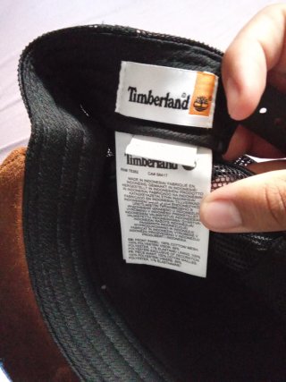 Gorra Timberland Negra y Marrón