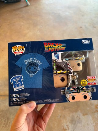Funko Pop Ritorno al Futuro con Maglietta