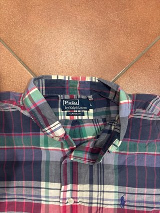 Camisa Manga Corta Ralph Lauren Vintage L