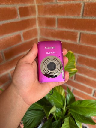 Cámara Canon IXUS 115 HS Rosa