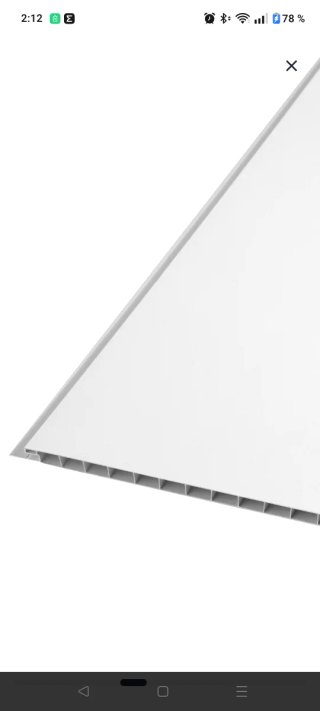 Revestimiento de Pared Decorativo Blanco