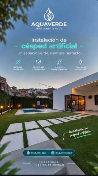 Instalación de Césped Artificial