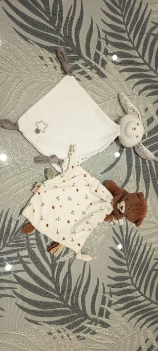 Set de 2 Doudous para Bebé