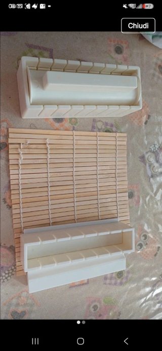 Set Sushi Bambù e Plastica