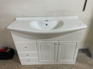Mobile bagno con lavabo integrato