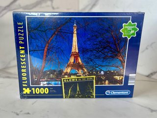 Puzzle Torre Eiffel 1000 Piezas Fluorescente