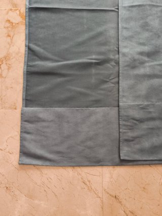 Cortina de Terciopelo Azul