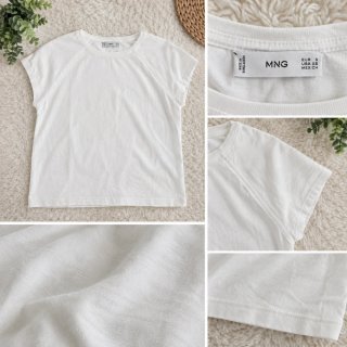 Camiseta MNG Blanca Talla XS