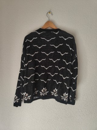 Jersey Oversize Vintage Punto Lúrex
