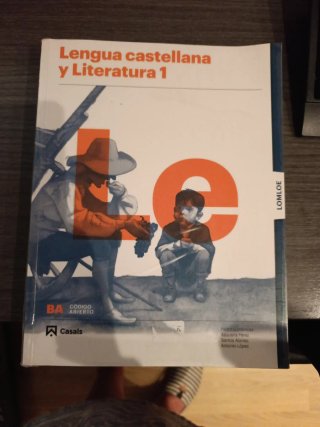 Lengua castellana y literatura 1, Le Bachillerato