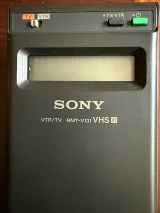 Mando Sony RMT-V131 para VTR/TV VHS