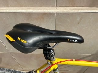 Bicicleta de Carretera Vintage Amarilla Talla M