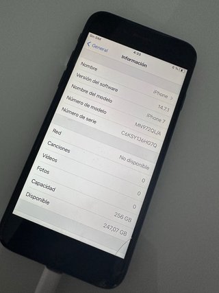 iPhone 7 256GB Negro