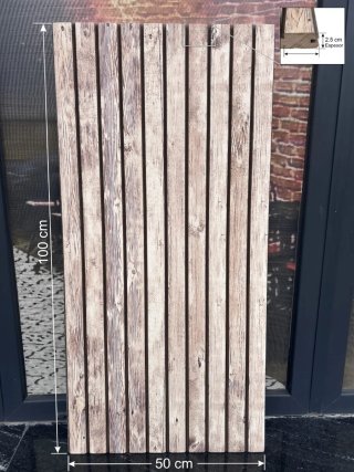 Panel Aislante Térmico y Antihumedad 100x50×2,5 cm